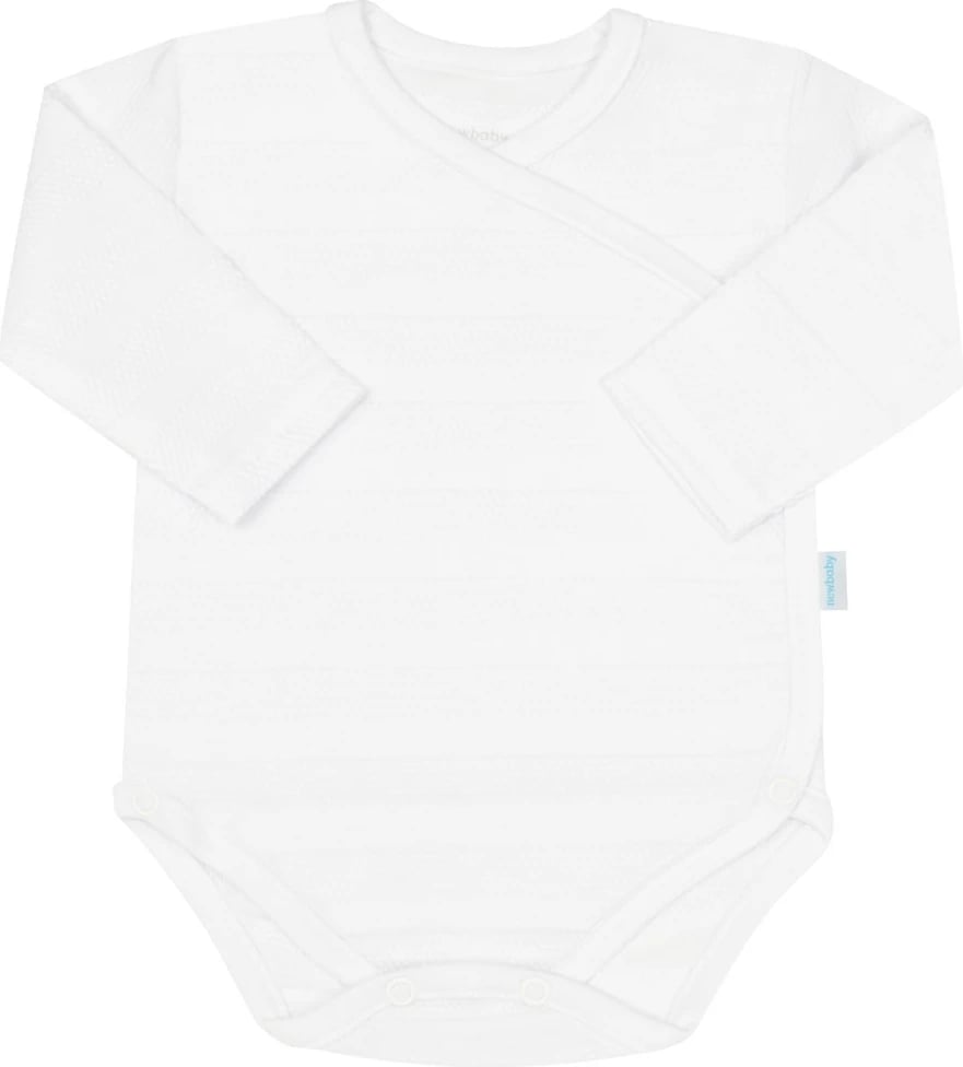 Set bebe, New Baby I AM, 100% pambuk, madhësi 56 (0–3m), e bardhë, set 7 copë