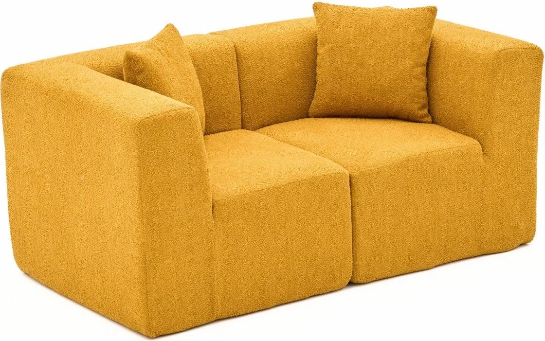 Divan dy ulëshe, ngjyrë portokalli, Atelier del Sofa, Raks