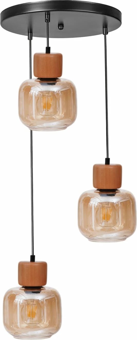 Llambadar Opviq, 9068-3, ngjyrë mjaltë, lis dhe e zezë