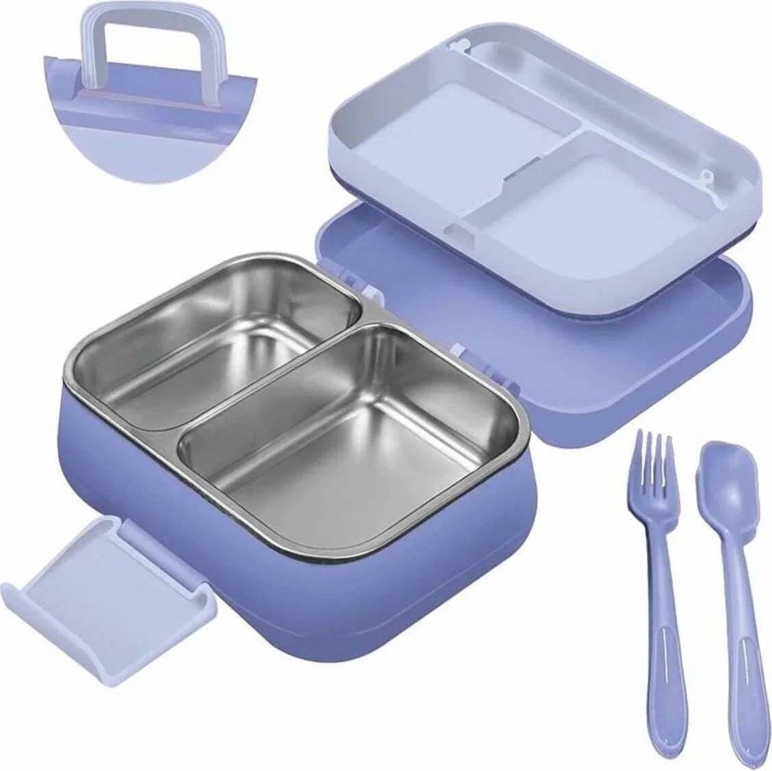 Kutia për drekë, ngjyrë vjollcë, Hermia Concept, MCH0011228