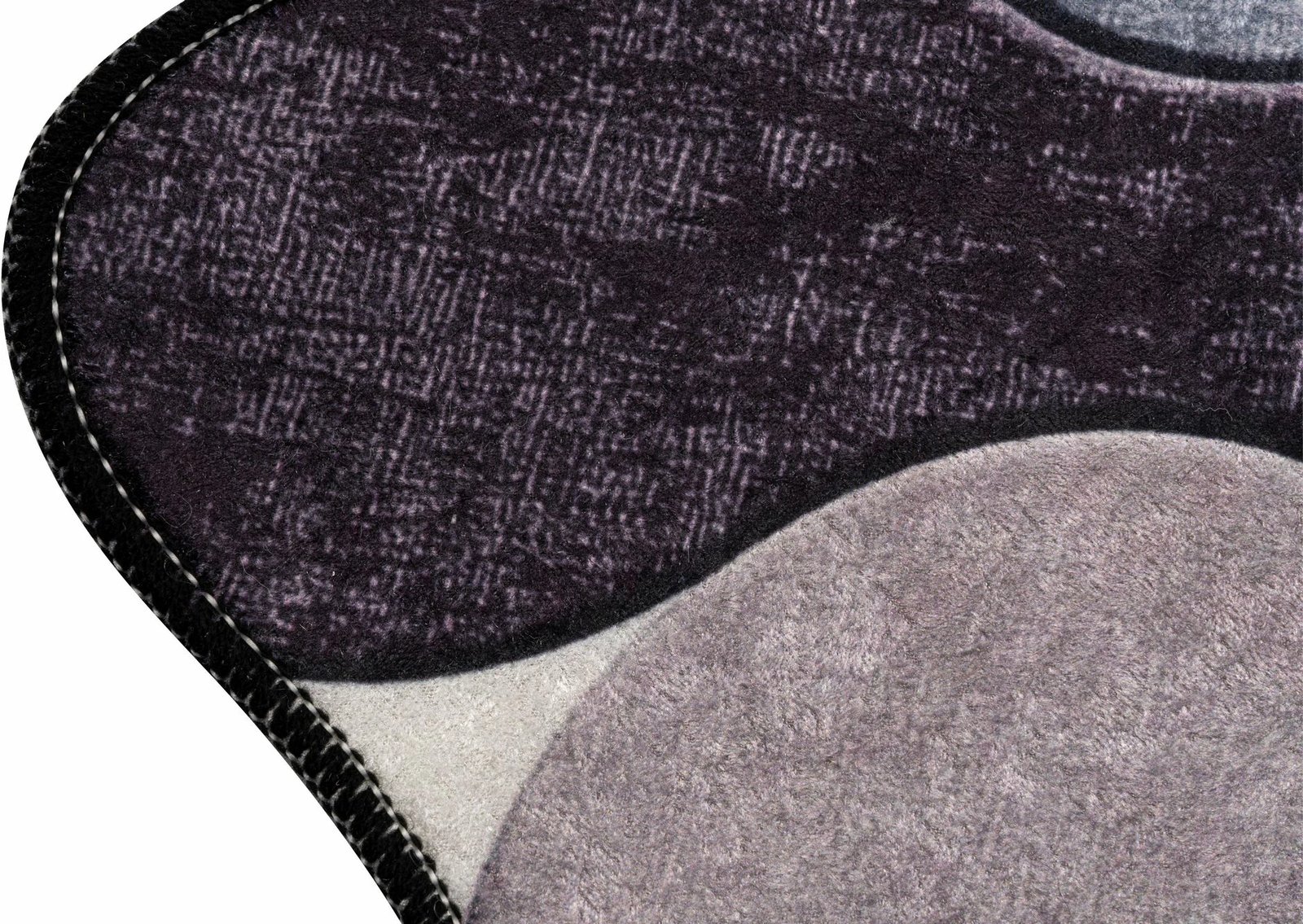 Set tapetash për banjo (2 copë), Mijölnir, rrethore, ngjyrë vjollcë