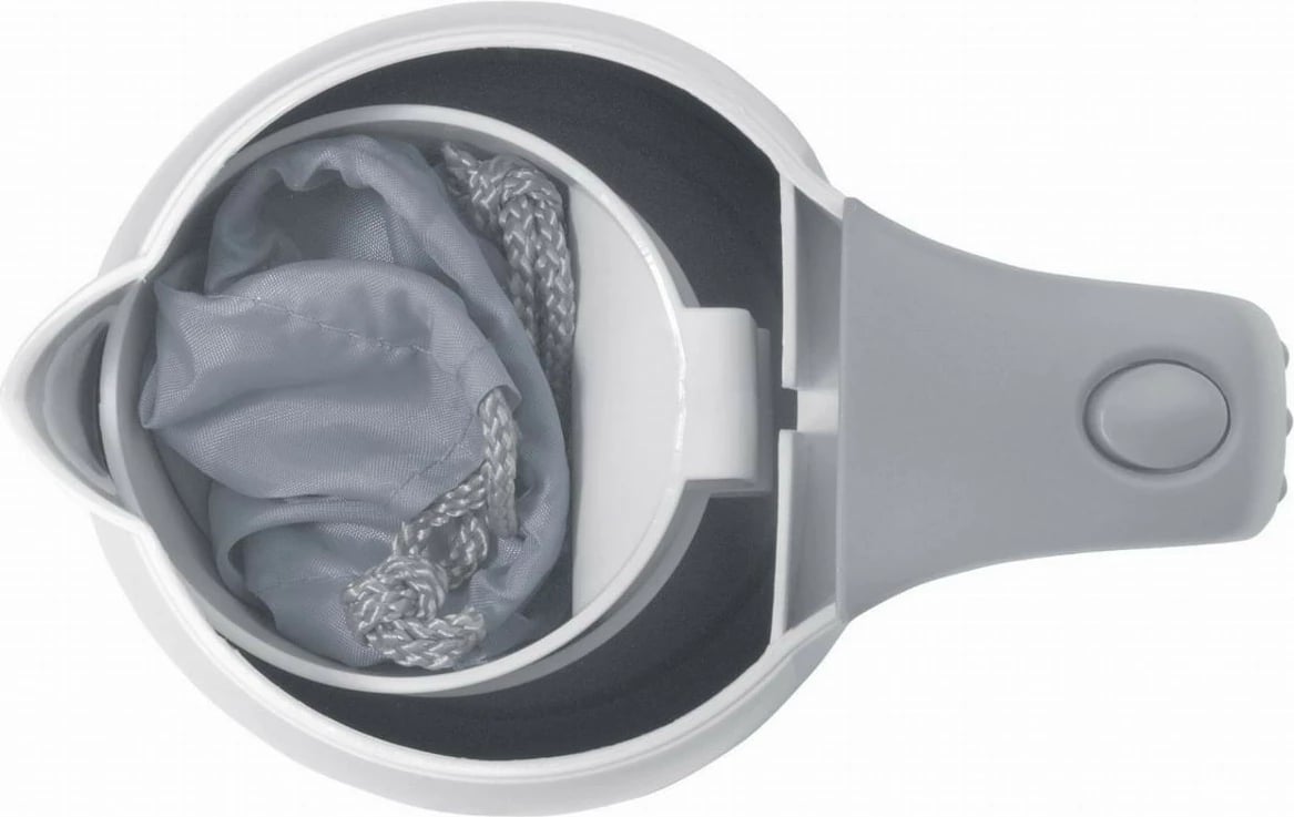 Çajnik udhëtimi Concept RK7010, 0.4L, gri/bardhë, me 2 gota