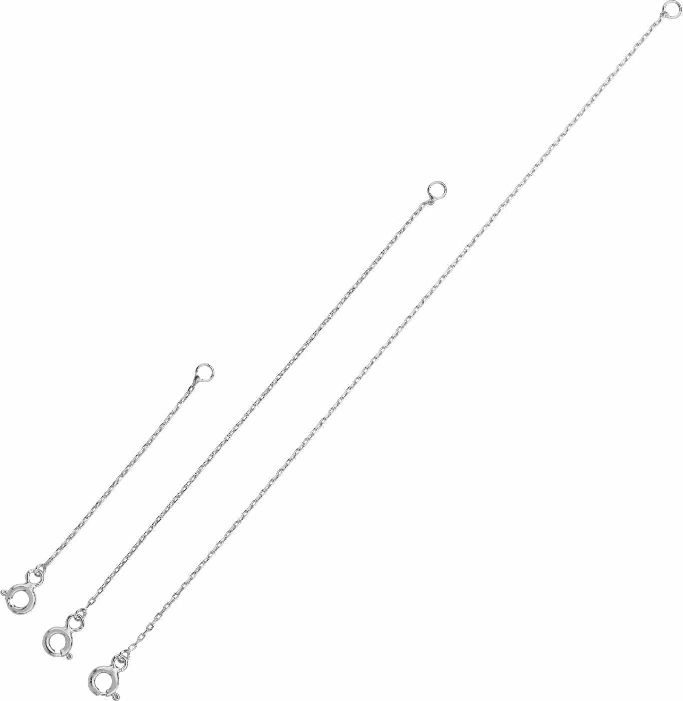 Zinxhir zgjatës argjendi, set, Jumeon, NRZ1000073-RD05, 5 cm