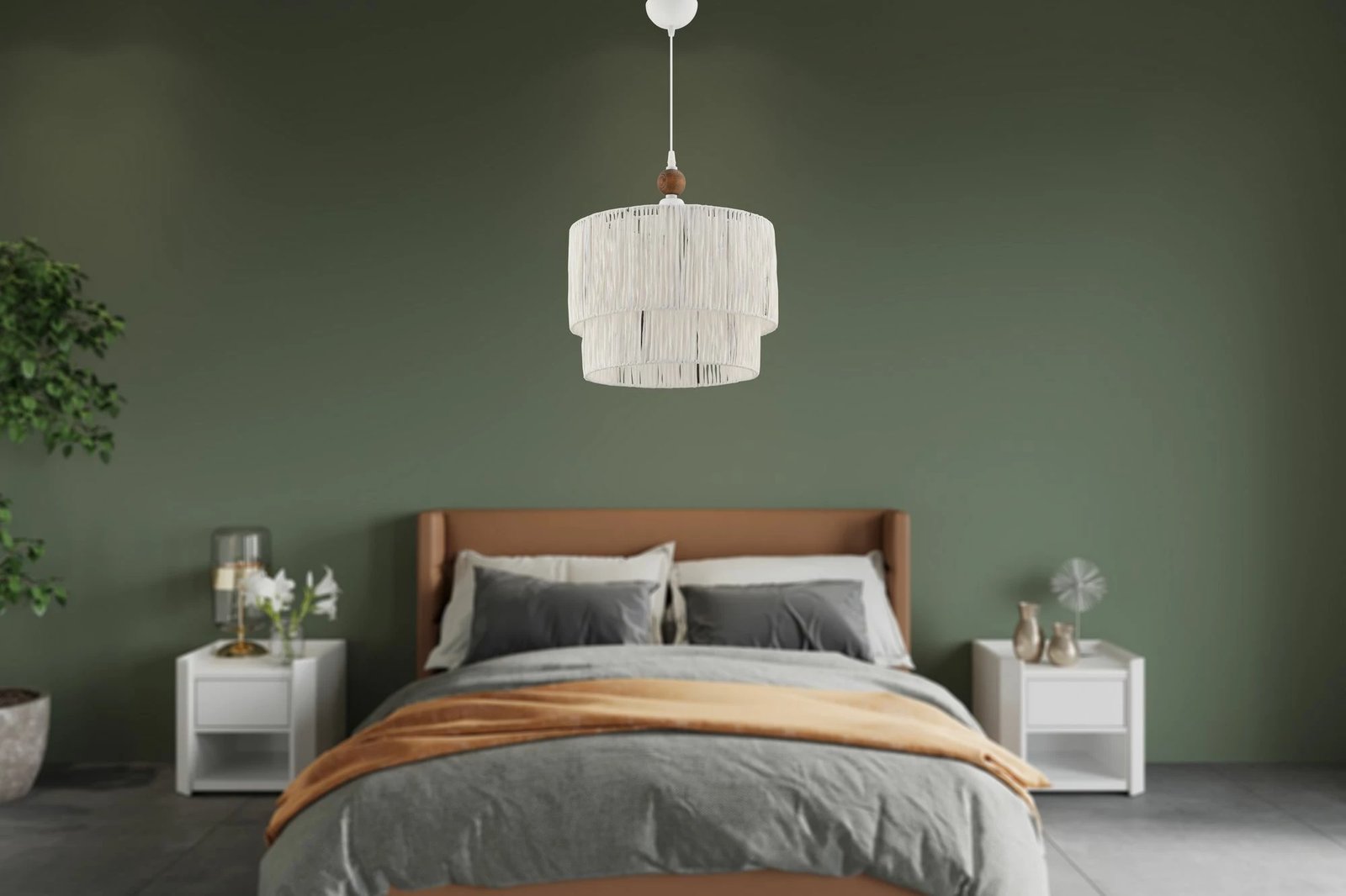 Llambë tavani Opviq, Vnoreny W, e bardhë, kafe