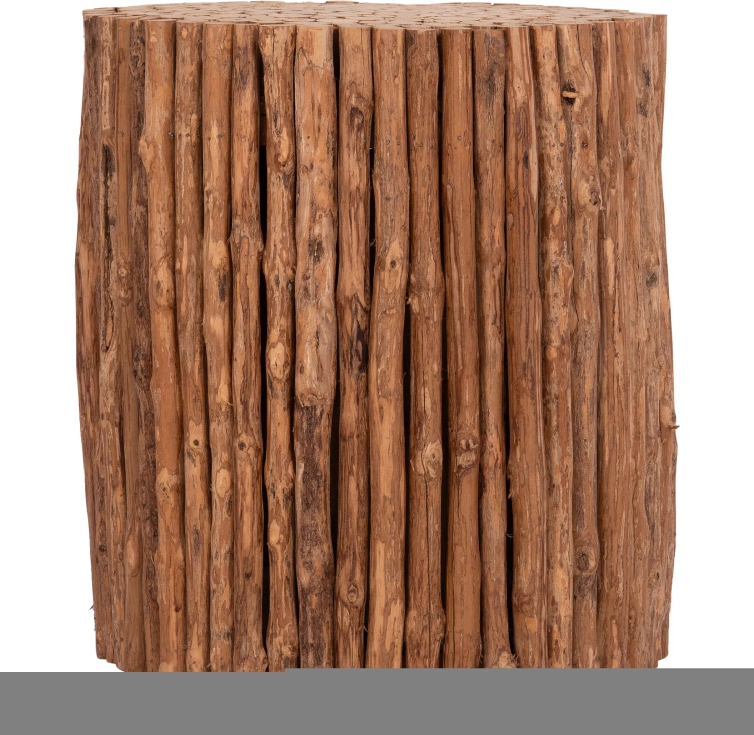 Tavolinë kafeje rrethore DRIFTER, dru natyral, FH4443, 36x40cm