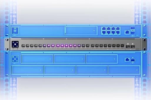 Switch UBIQUITI UniFi USW-Pro-Max-24-PoE, 24 porta, rackmount, gri