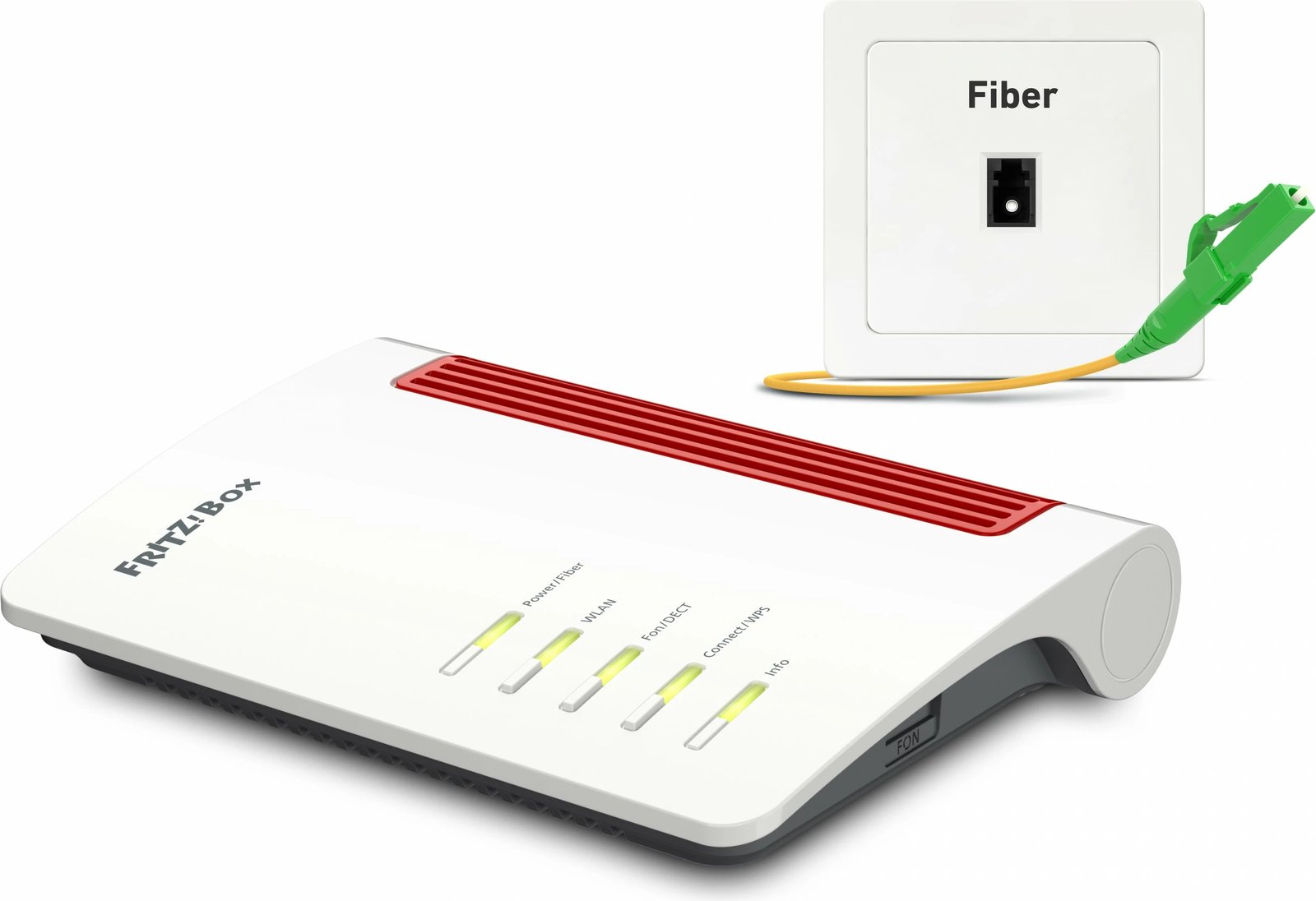 Router tavoline AVM FRITZ!Box 5530, Wi-Fi 6, Dual-band (2.4 GHz / 5 GHz), Ethernet LAN, Bardhë