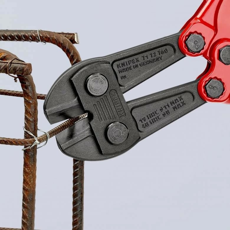 Prerës bulonash Knipex 71 72 760, çelik, 760mm, dorezë plastike, e zezë/kuqe