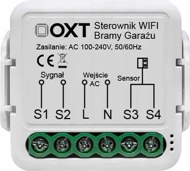 Modul kontrolli OXT për derë garazhi Tuya Wi-Fi T210GL pa sensor