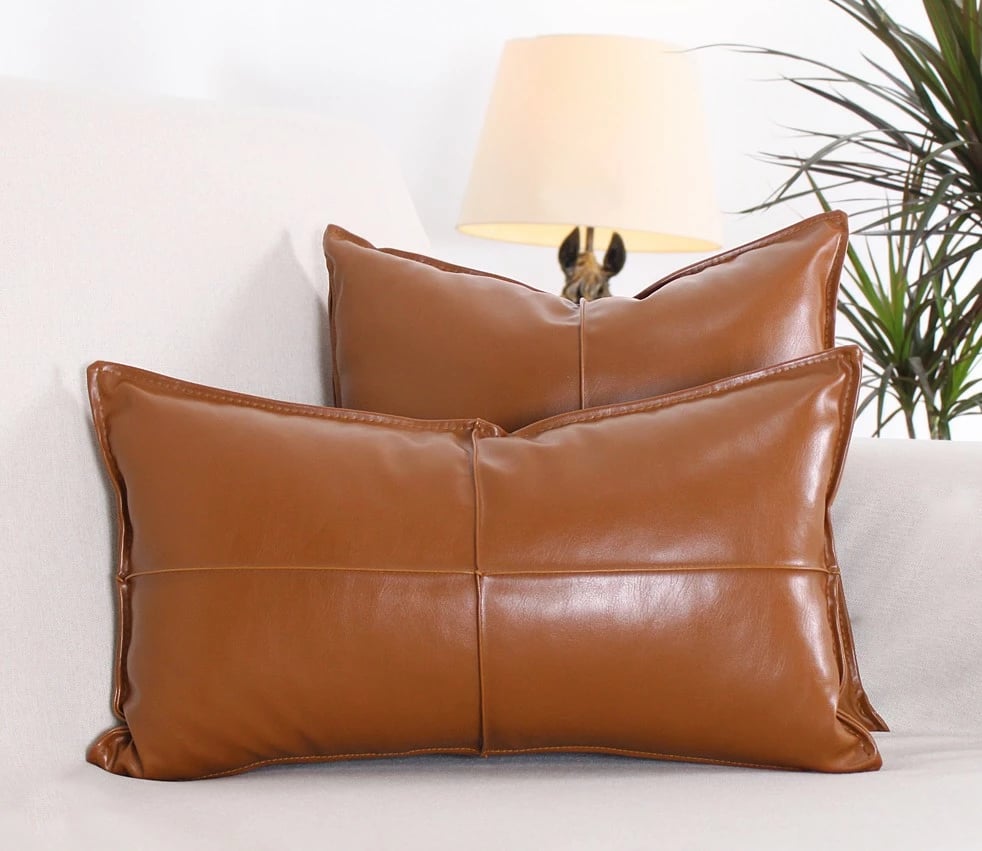 Jastëk dekorativ, ngjyrë deve, Dobsett v2, 58x33cm