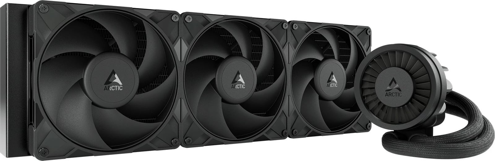 Kasë ftohje uji ARCTIC Liquid Freezer III Pro 420, 3 ventilatorë, e zezë