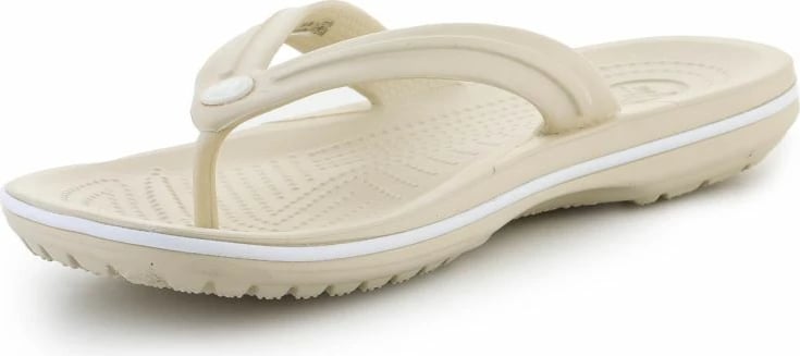 Atlete për not Crocs Crocband Flip, krem