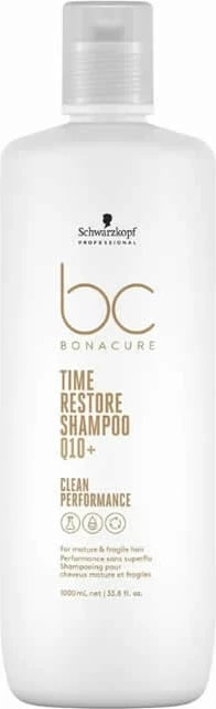 Shampon unisex Schwarzkopf BC Time Restore Q10+, 1000ml