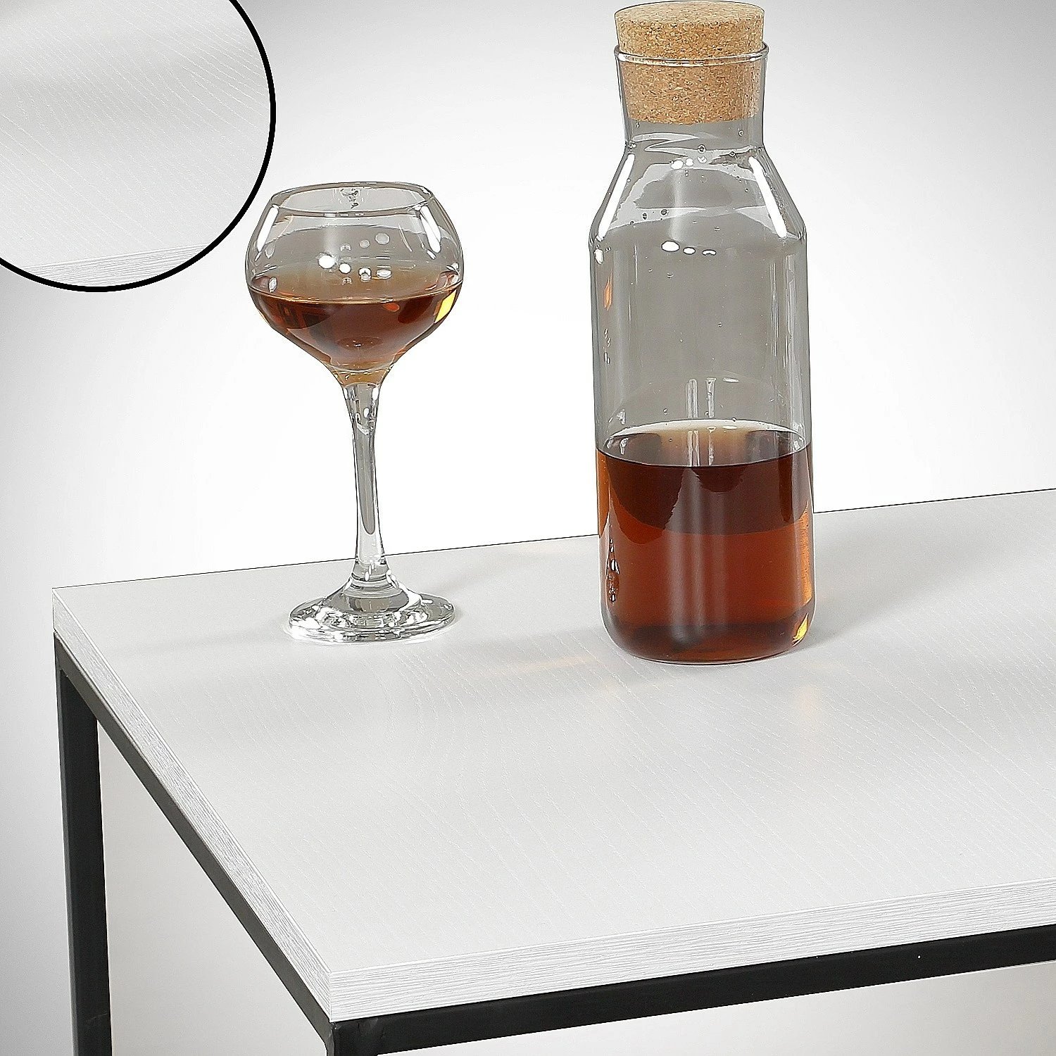 Tavolinë kafeje Hanah Home, Zinus, e bardhë