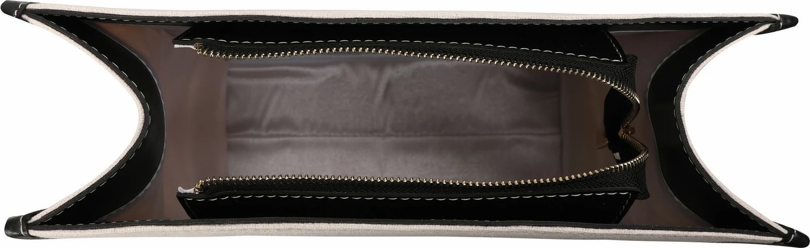 Çantë tote Lucky Bees, e zezë-krem, 376