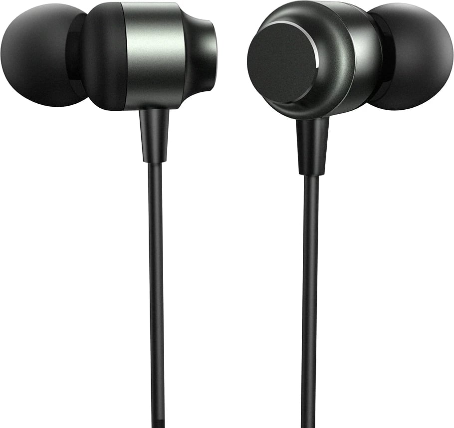 Kufje në vesh Joyroom JR-EC06, USB-C, me mikrofon, drajvera 10 mm Hi‑Fi, kabllo 1.2 m, gri