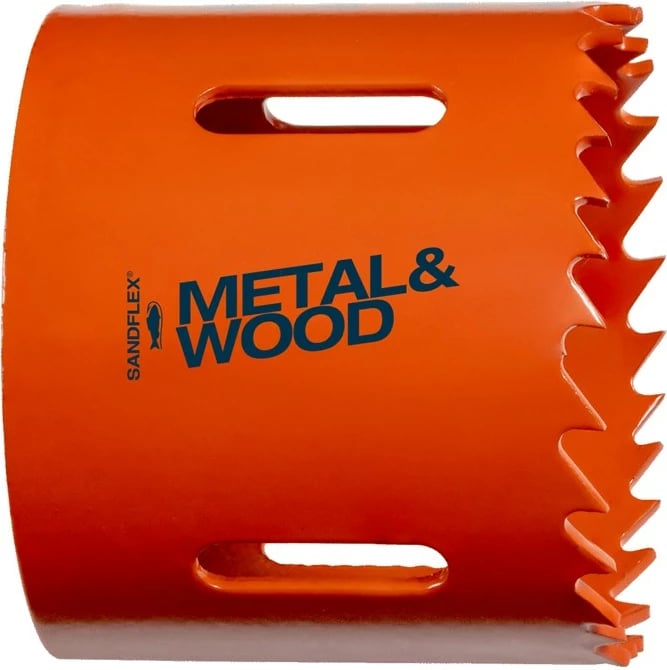 Sharrë vrimash BAHCO 3830-60-VIP, 6 cm, Portokalli