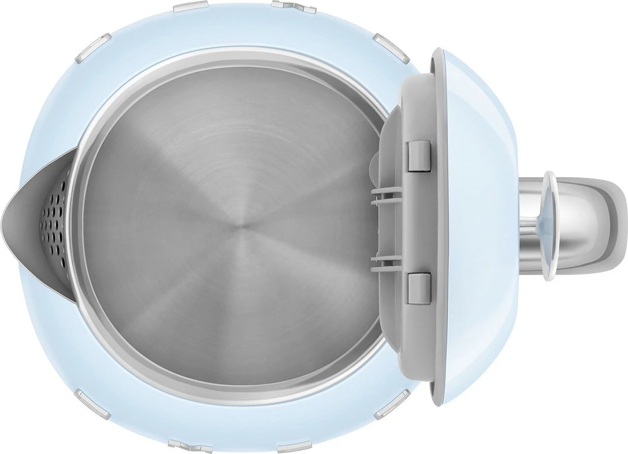 Ibrik elektrik SMEG KLF05PBEU mini, 1400W, 0.8L, kaltër