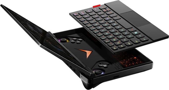 konsolë portative OneXPlayer G1 AMD AI370 64GB RAM 4TB 8.8" 144Hz, me tastierë magnetike dhe këllëf