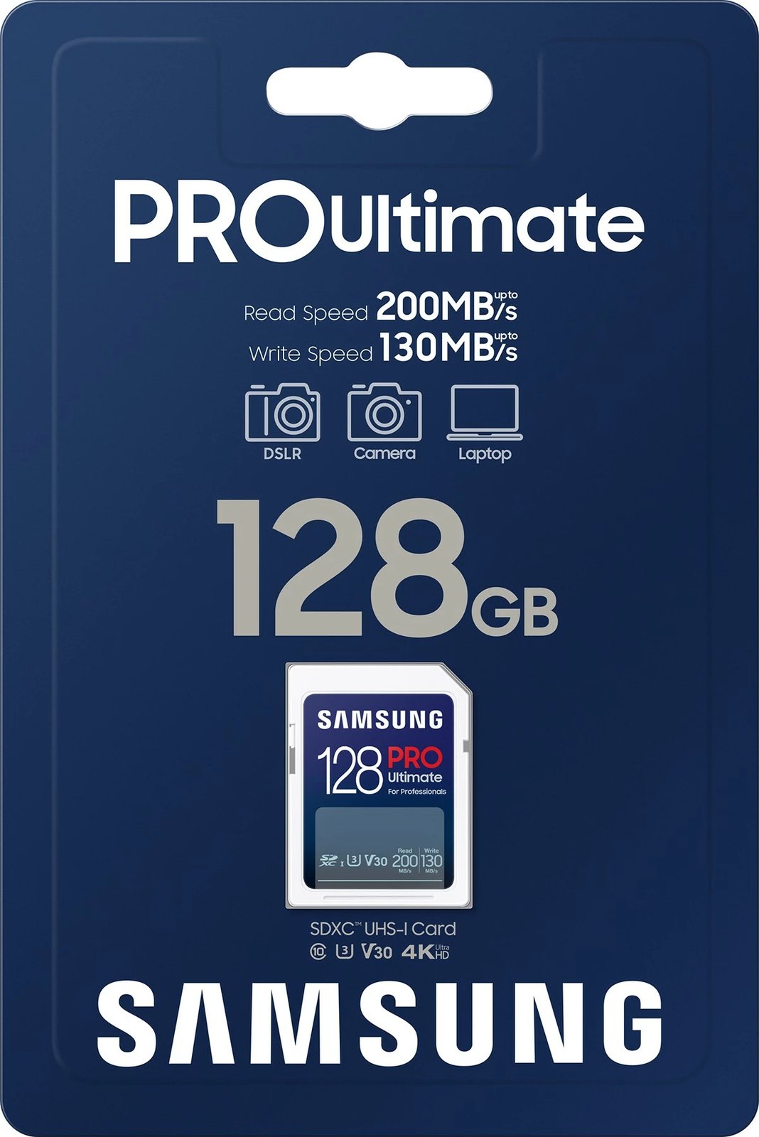 Kartelë memorie Samsung MB-SY128S SDXC 128GB UHS-I PRO Ultimate e bardhë