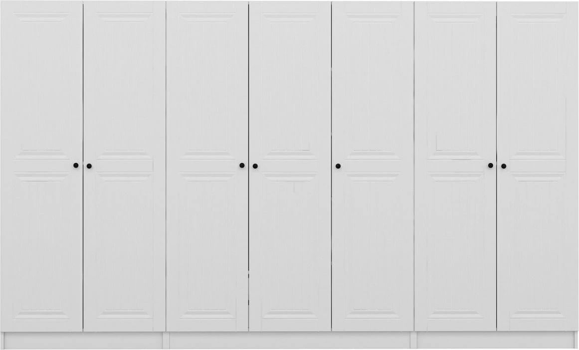 Dollap Skye Decor, ngjyrë e bardhë, Kale Mebran, 4776