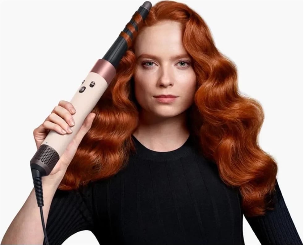 Multistyler flokësh Dyson Airwrap i.d. Straight+Wavy, 1300W, 6 aksesorë, rozë