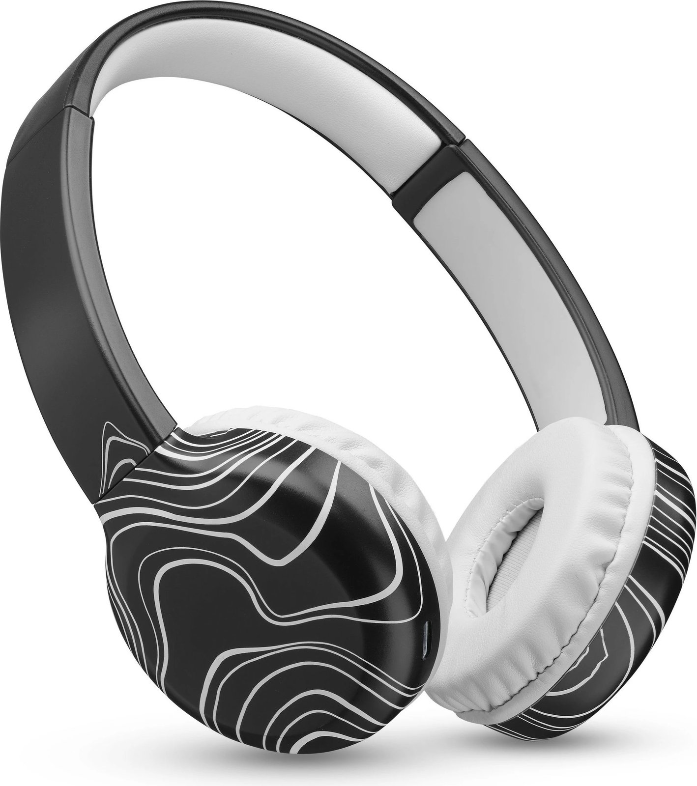 Kufje Bluetooth Cellularline Music & Sound Fantasy Wave, wireless, mikrofon, e zezë