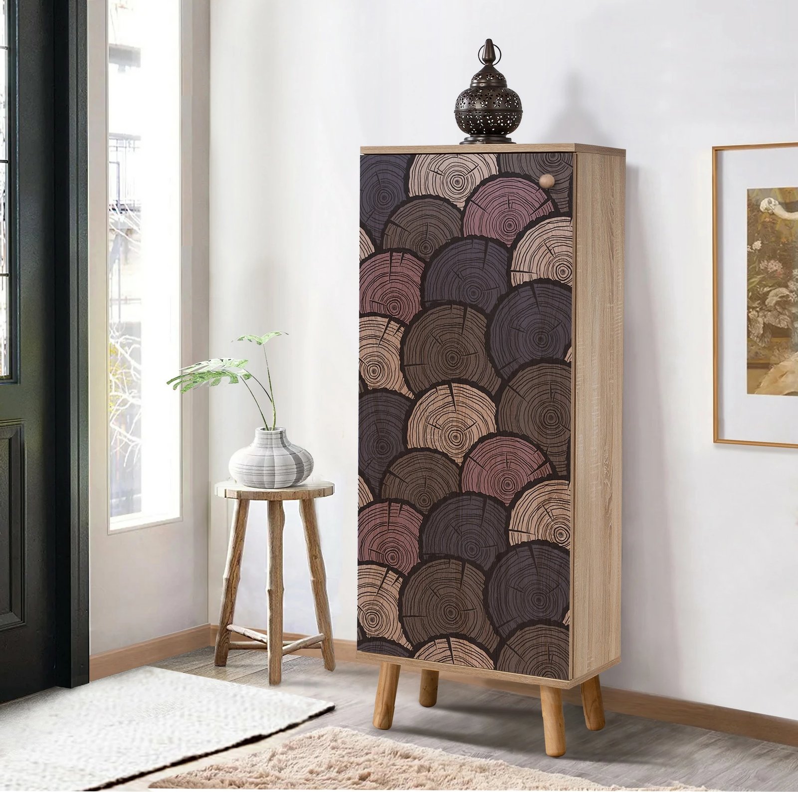 Dollap për këpucë Skye Decor, Vegas - S 939, ngjyrë sonomo