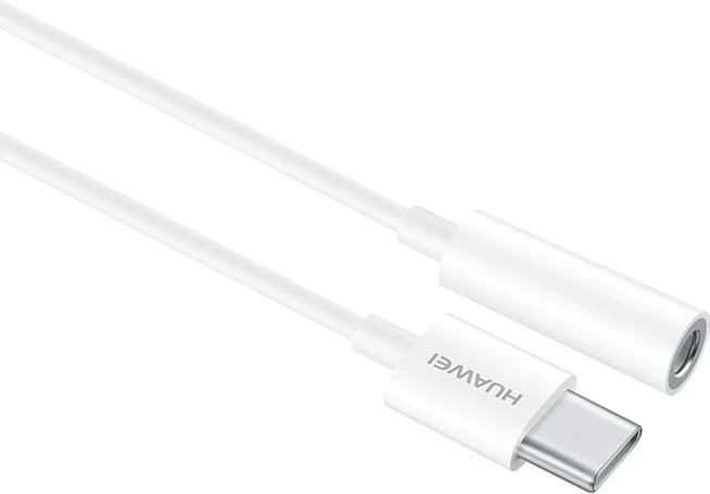 Adapter Huawei AM20/CM20 USB Type-C në 3.5mm i bardhë