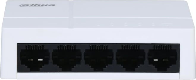 Switch DAHUA DH-PFS3005-5GT-L-V2, 5 porta Gigabit Ethernet, i bardhë