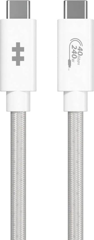 Kabllo USB-C Targus HyperDrive USB4 Performance CAB, 1.2m, 240W, e bardhë