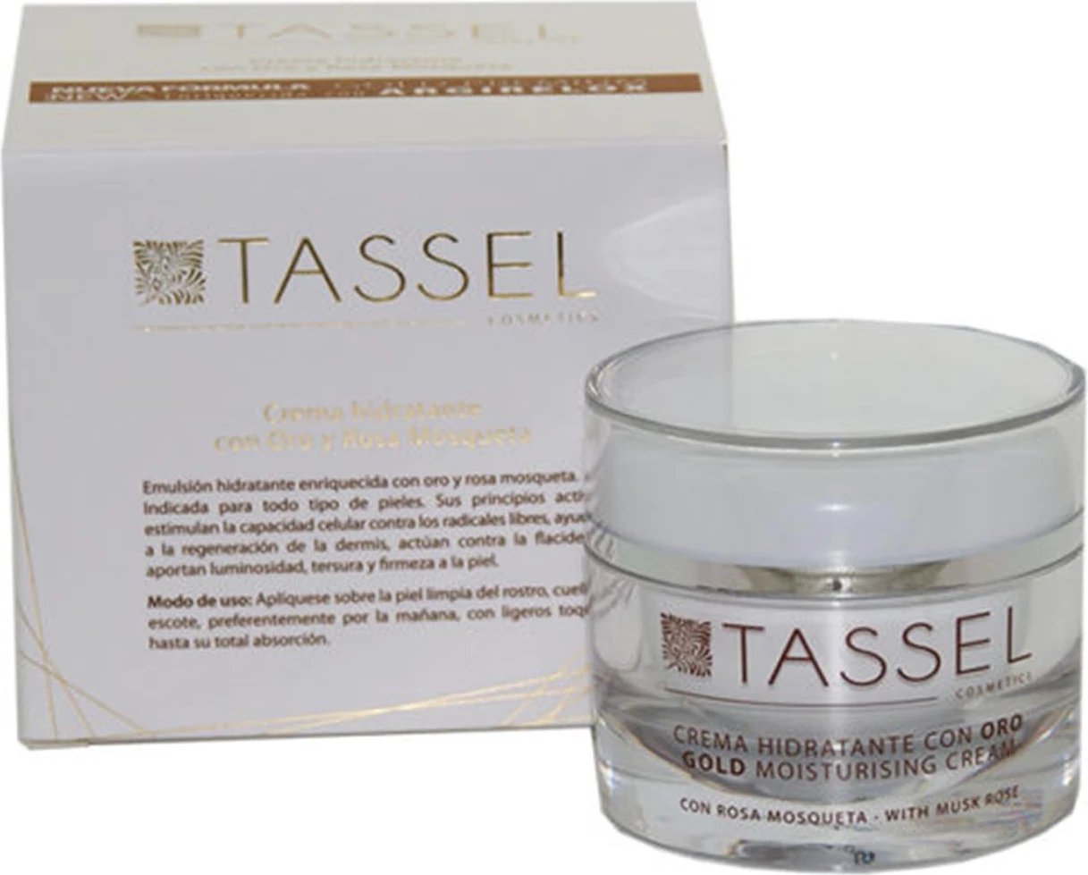 Krem hidratues Eurostil Tassel Crema Oro unisex 50ml