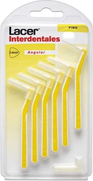 Furça interdentale Lacer Angular Fino 6 copë