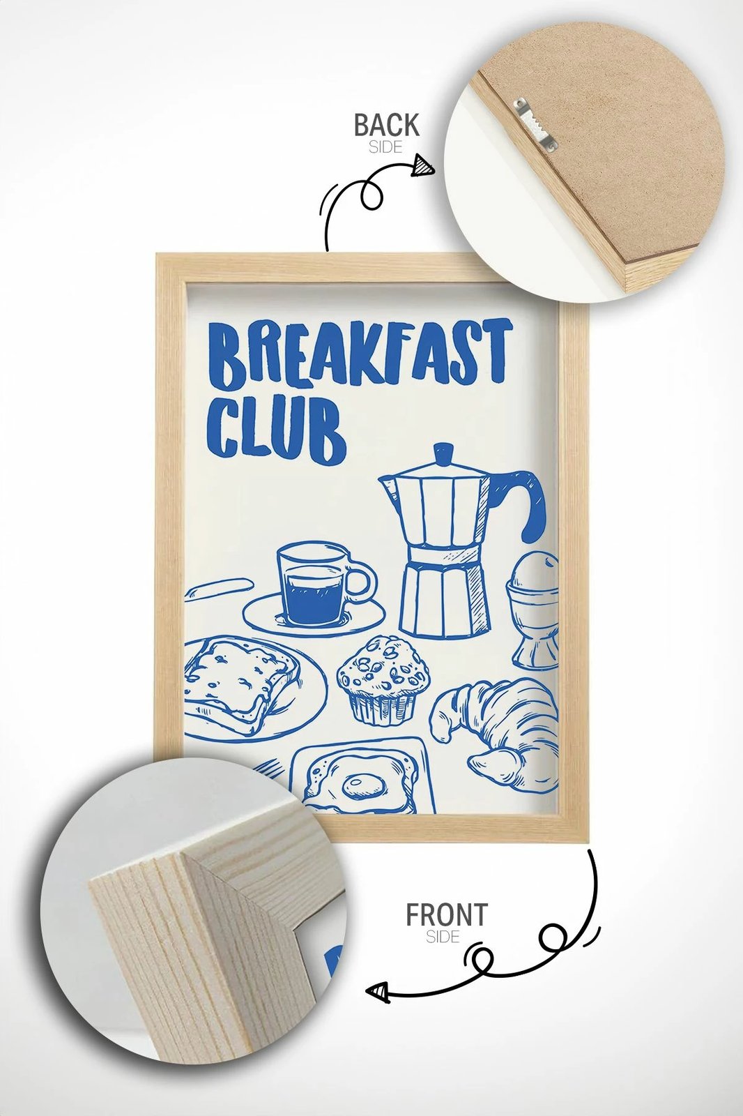 Pikturë dekorative me kornizë, shumëngjyrëshe, Ersy1Ham9