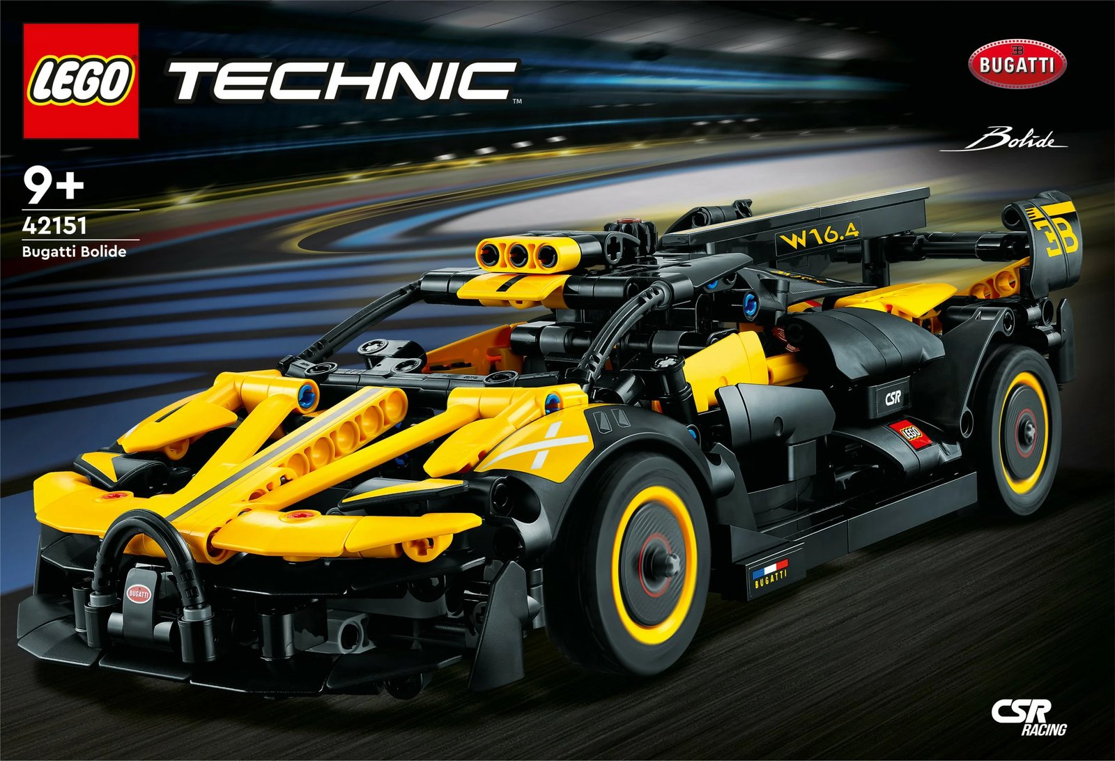 Set ndërtimi LEGO Technic Bugatti Bolide, 905 pjesë, plastikë, shumëngjyrësh Set ndërtimi LEGO Technic Bugatti Bolide, 905 pjesë, plastikë, shumëngjyrësh