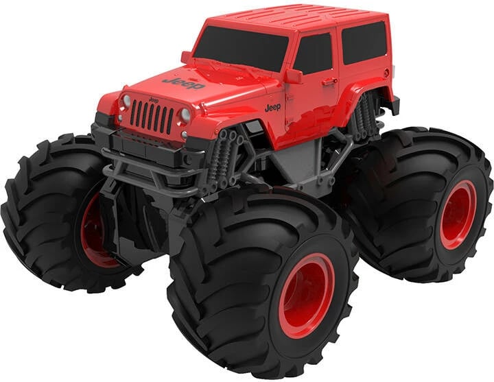 Makine me telekomandë Double Eagle Jeep E342-003, amfib, e kuqe