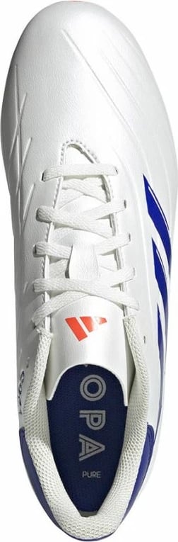 Atlete futbolli adidas për meshkuj, të bardha dhe blu