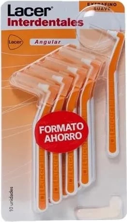 Furça interdentale Lacer Angular ekstra të holla të buta 10 copë uniseks