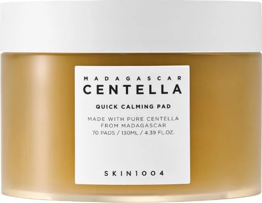 Pads për fytyrë SKIN1004 Madagascar Centella Quick Calming Pad për femra, 70 copë