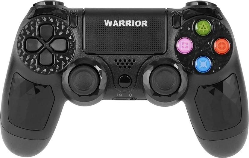 Gamepad Kruger & Matz Warrior, PS4/PC, Pa kabllo, E zezë