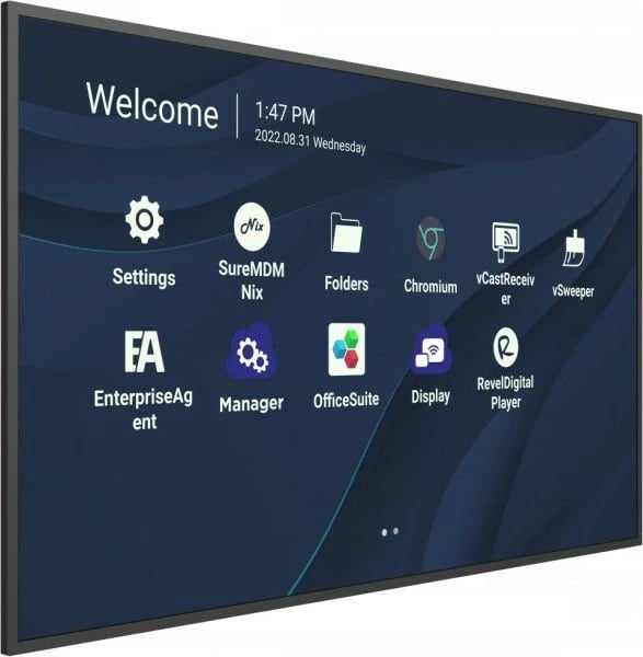 Ekran i madh Viewsonic CDE9830 98 inç, 4K Ultra HD, Android, HDMI/USB-C, i zi