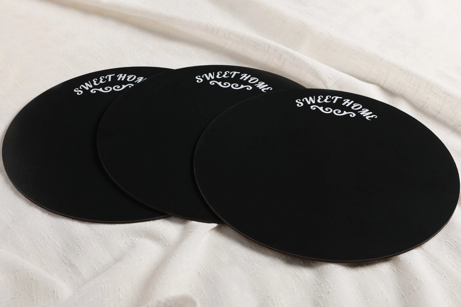 Set nënshtruesish tavoline prej druri (6 copë), Hermia, PLT0129