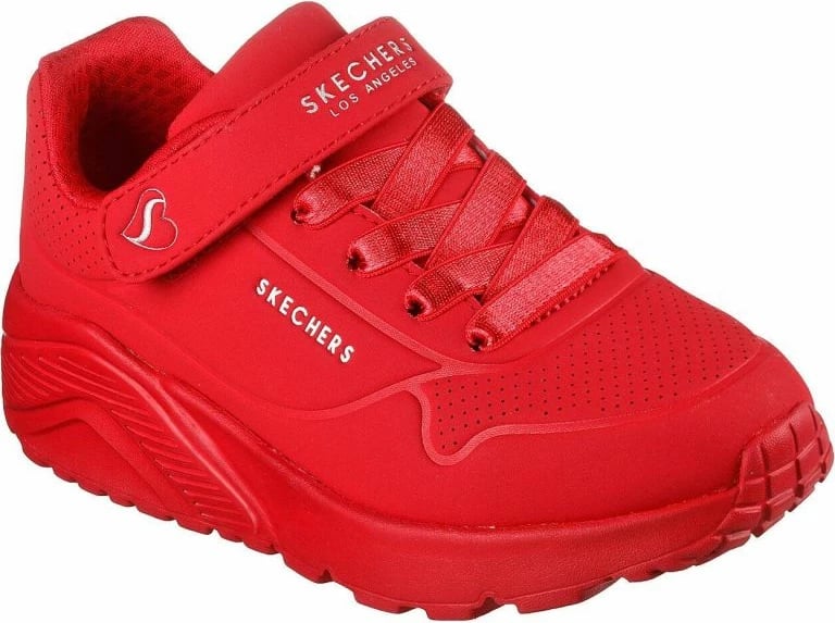 Atlete Skechers për femra dhe fëmijë, të kuqe