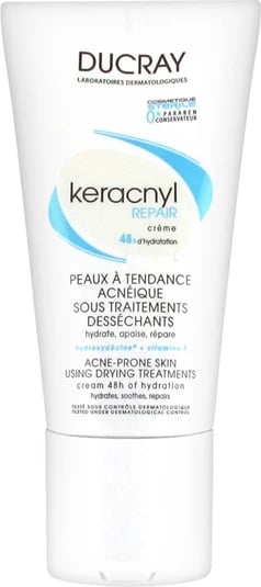 Krem hidratues riparues Ducray Keracnyl 48 orë 50ml