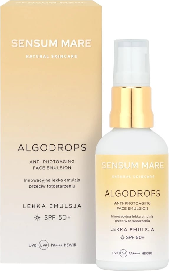 Krem dielli për fytyrë Sensum Mare Algodrops SPF 50+ për femra 50ml