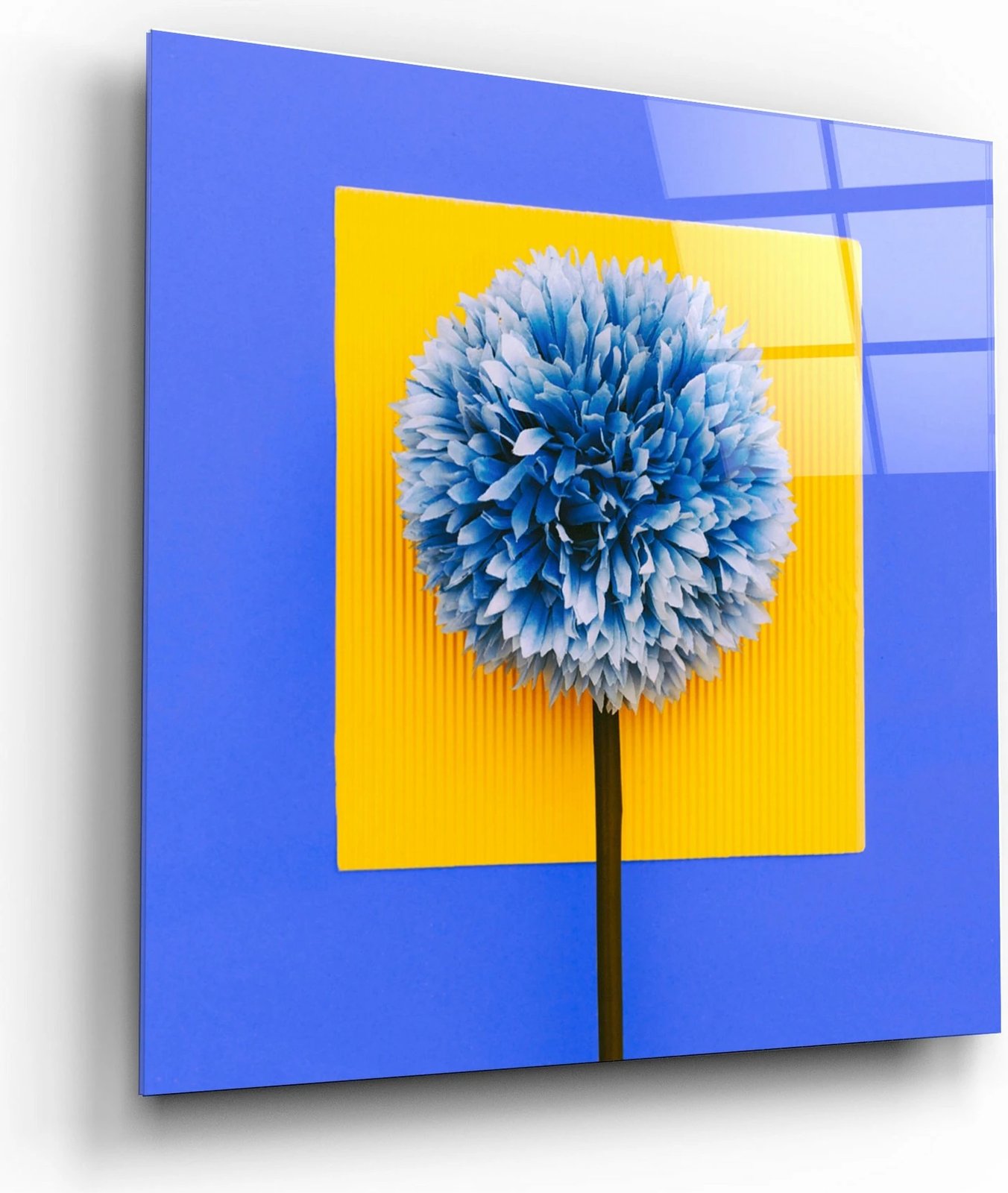 Pikturë dekorative prej xhami të temperuar, Wallity, Kgls_3042, 40x40