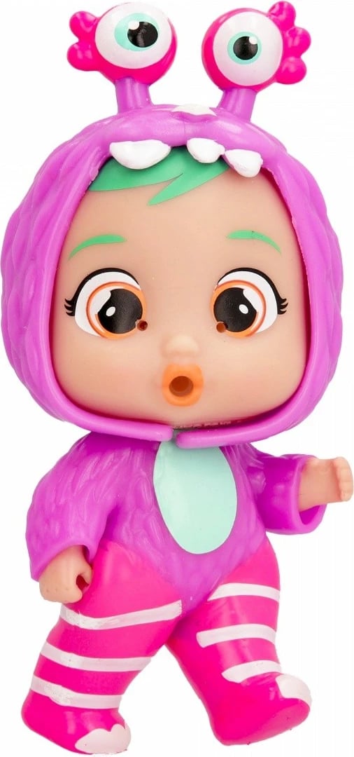 Kukull Cry Babies Stars Jumpy Monsters Bubu, Tm Toys, plastikë, për vajza, pa bateri, vjollcë Kukull Cry Babies Stars Jumpy Monsters Bubu, Tm Toys, plastikë, për vajza, pa bateri, vjollcë