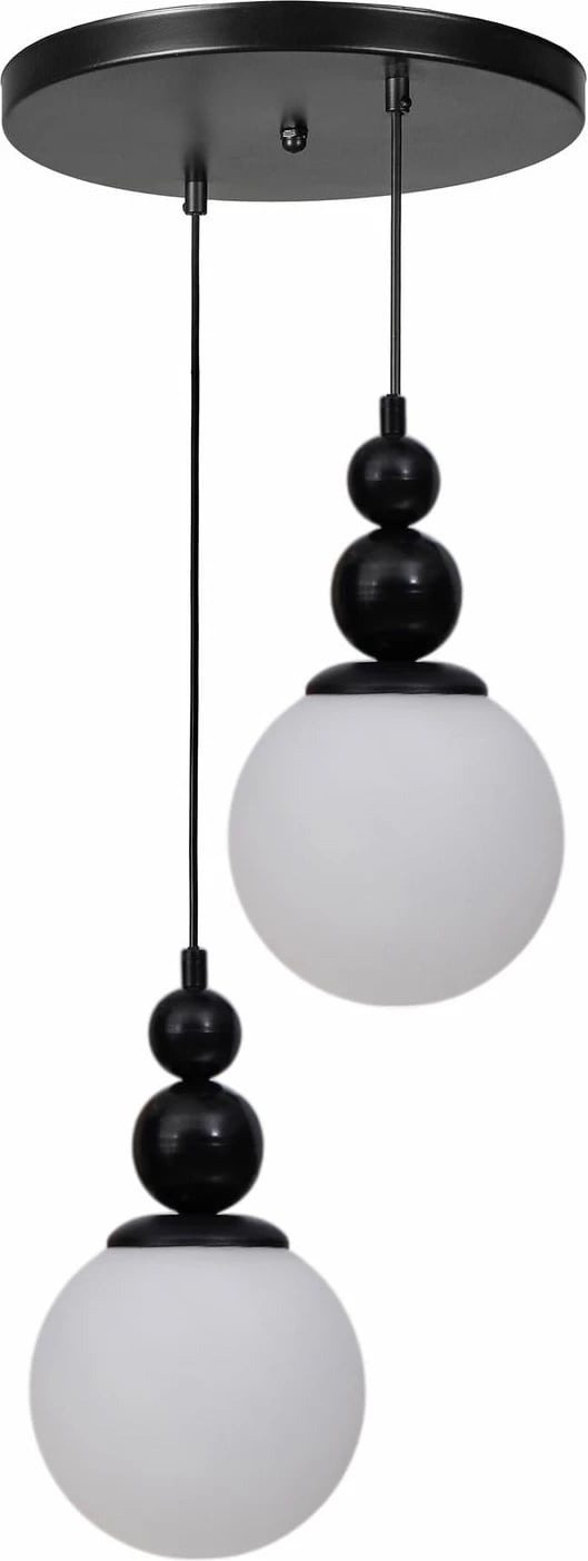 Llambë tavani Opviq, 9052-2, e bardhë dhe e zezë