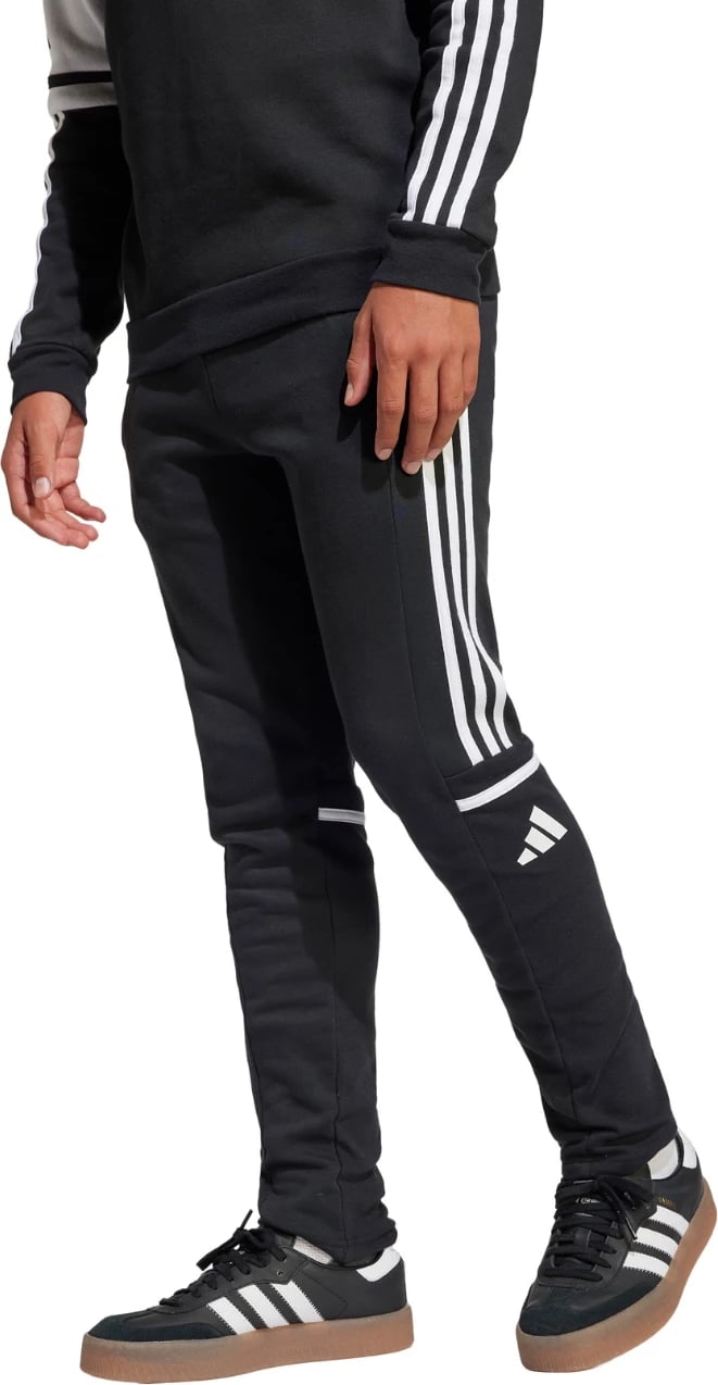Pantallona sportive për fëmijë adidas, të zeza