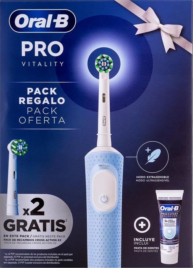 Furçë dhëmbësh elektrike Braun Oral-B Vitality Pro D103, e kaltër